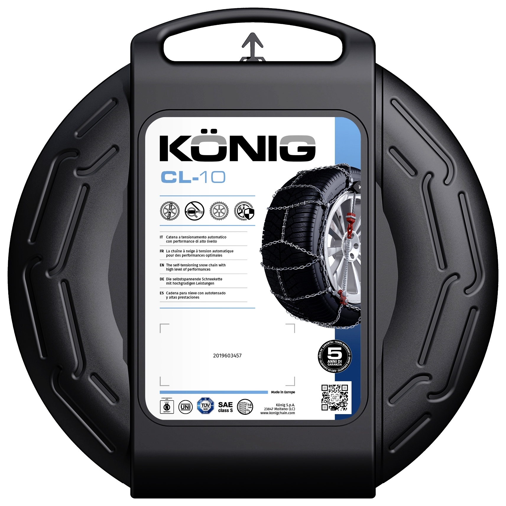König CL-10 Schneekette Größe 70
