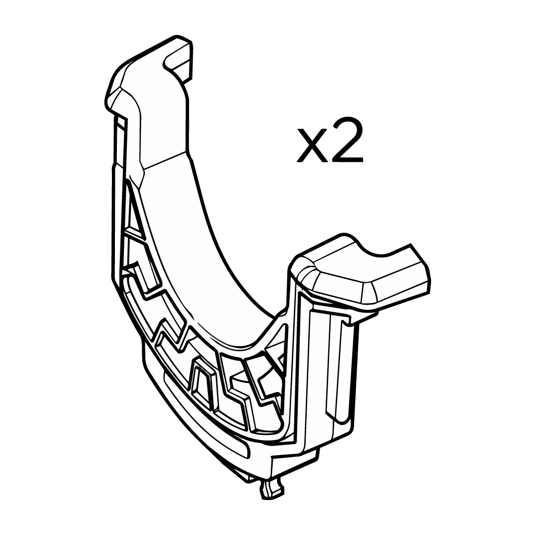 Thule Bike arm pad claw kit