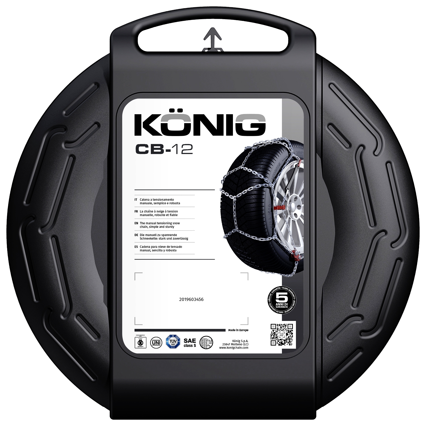 König CB-12 Schneekette 095