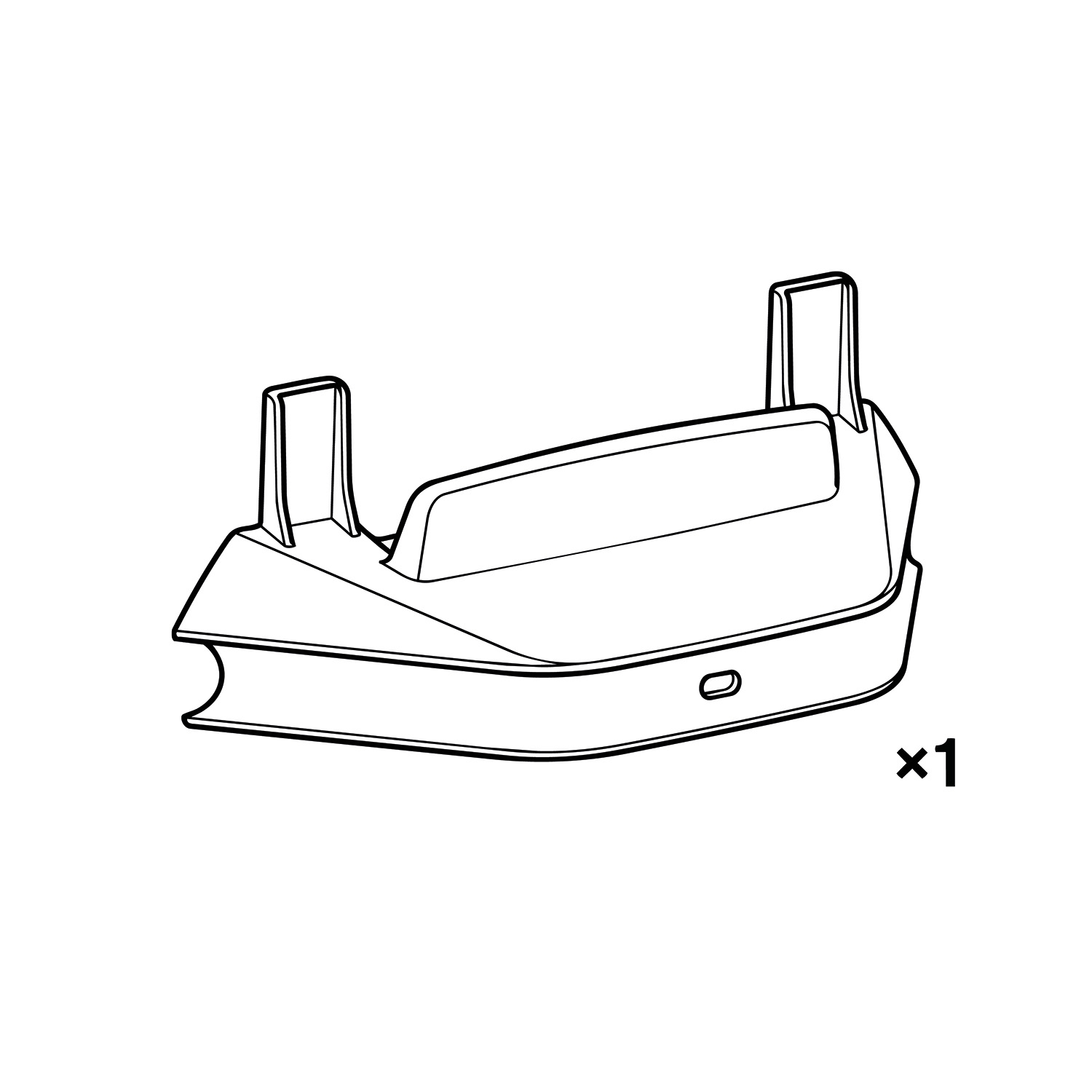 Thule Cover Foot Pedal, grey
