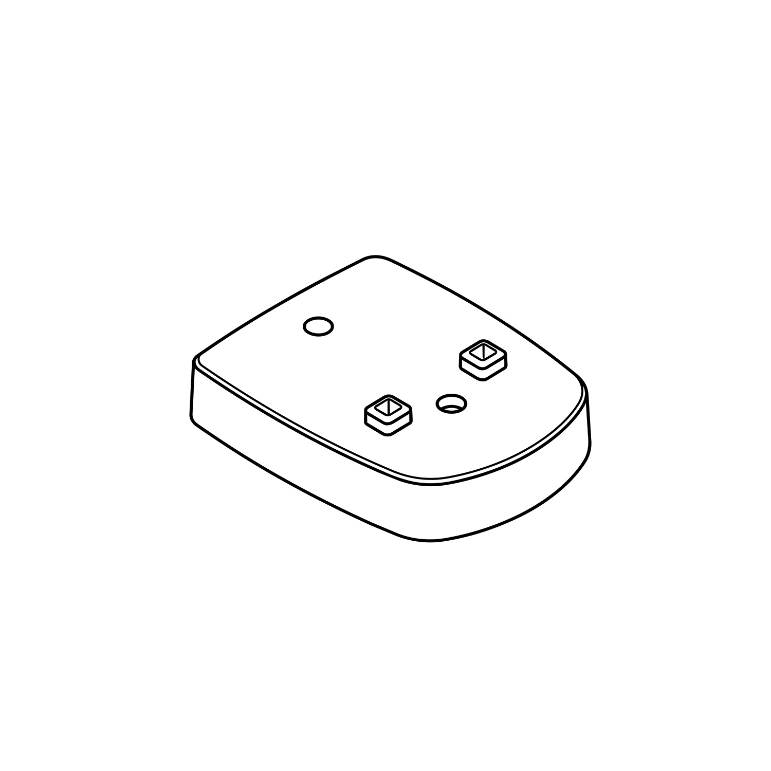 Thule Square Bar Adapter