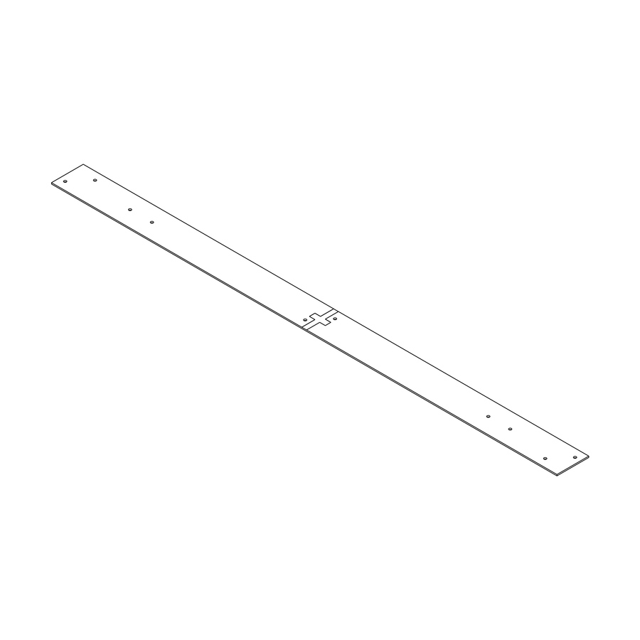 Thule Drilling Pattern / Bohrlochschablone - Thule MutliLift