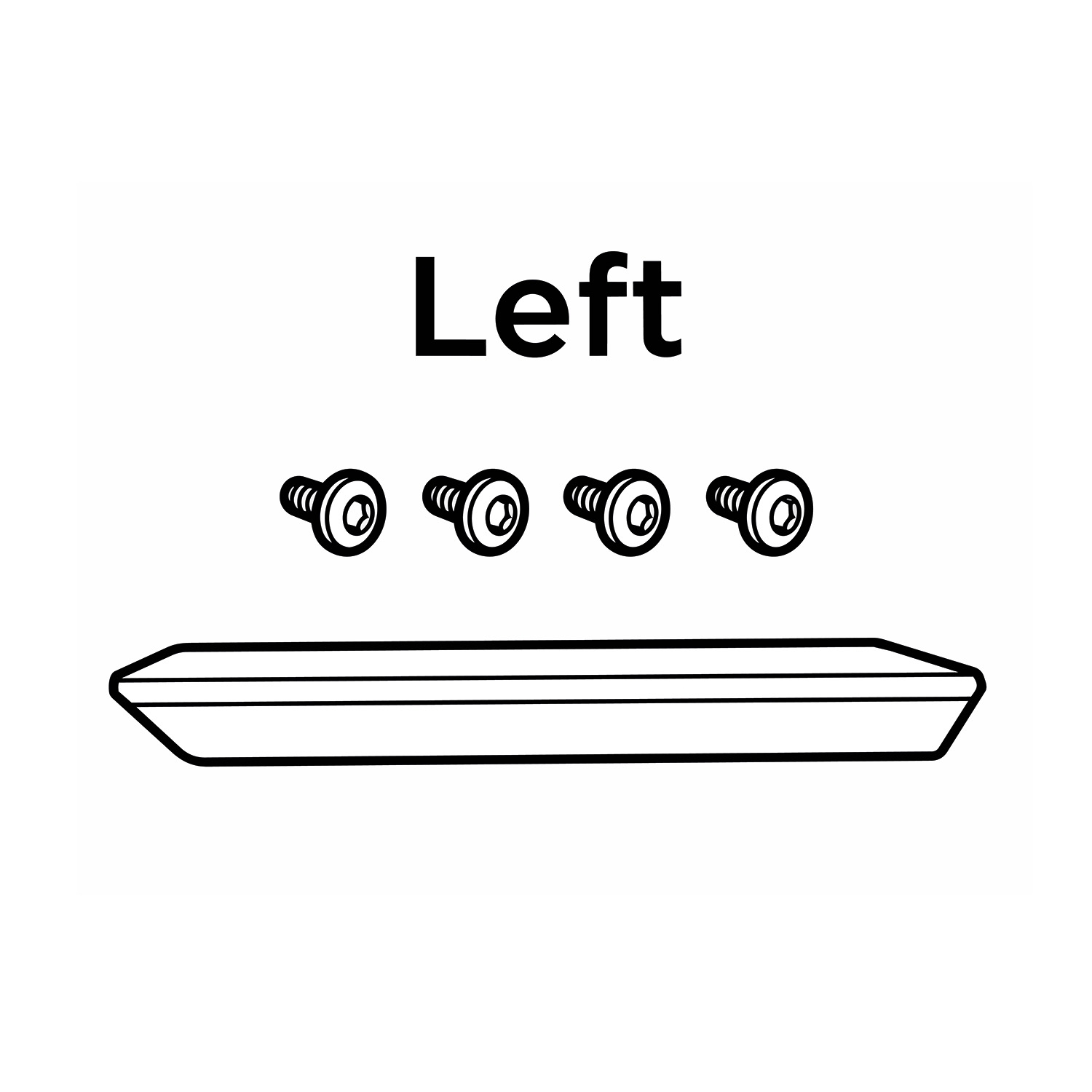 Thule Handle Left