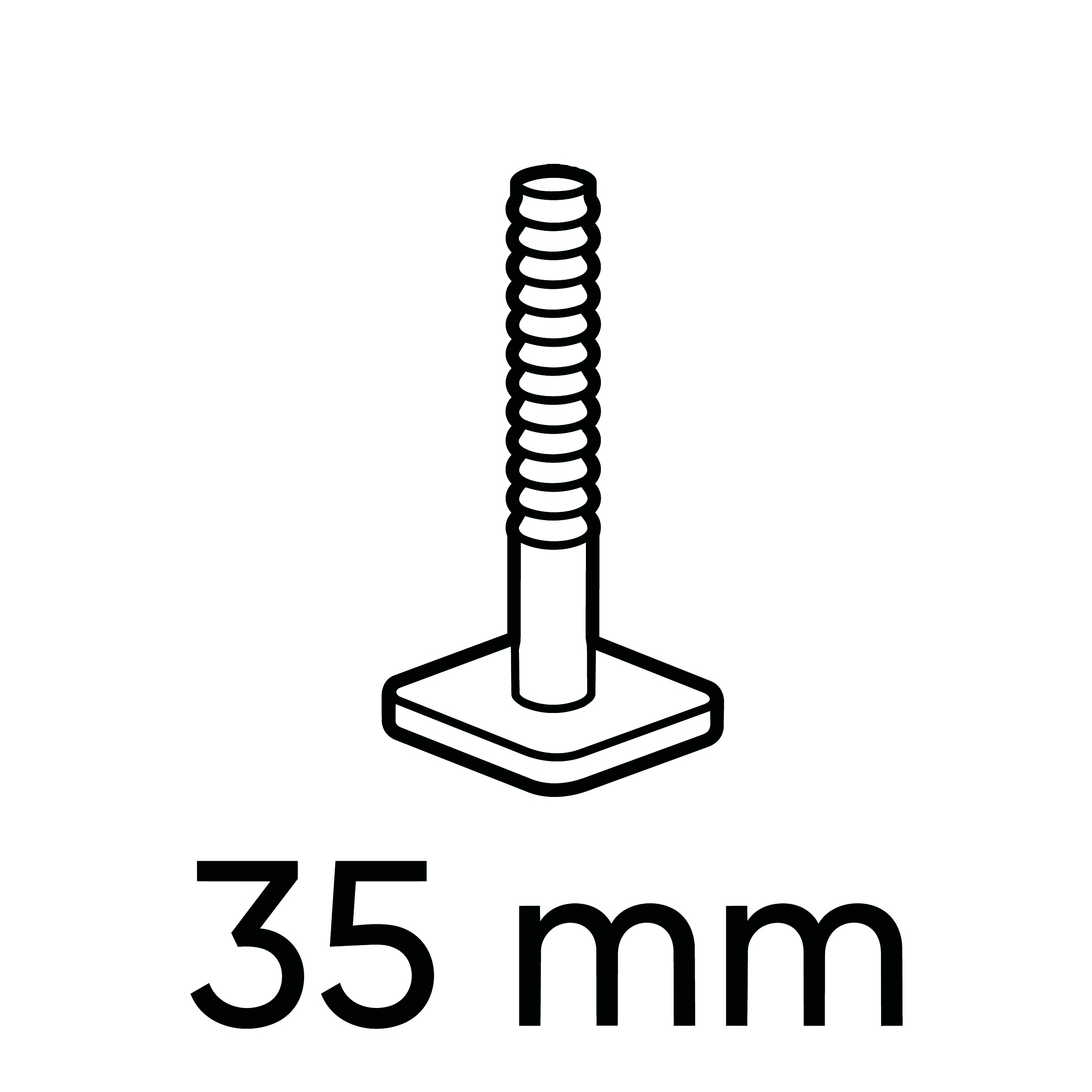 Thule Screw M6x35 / Schraube M6x35 (561)