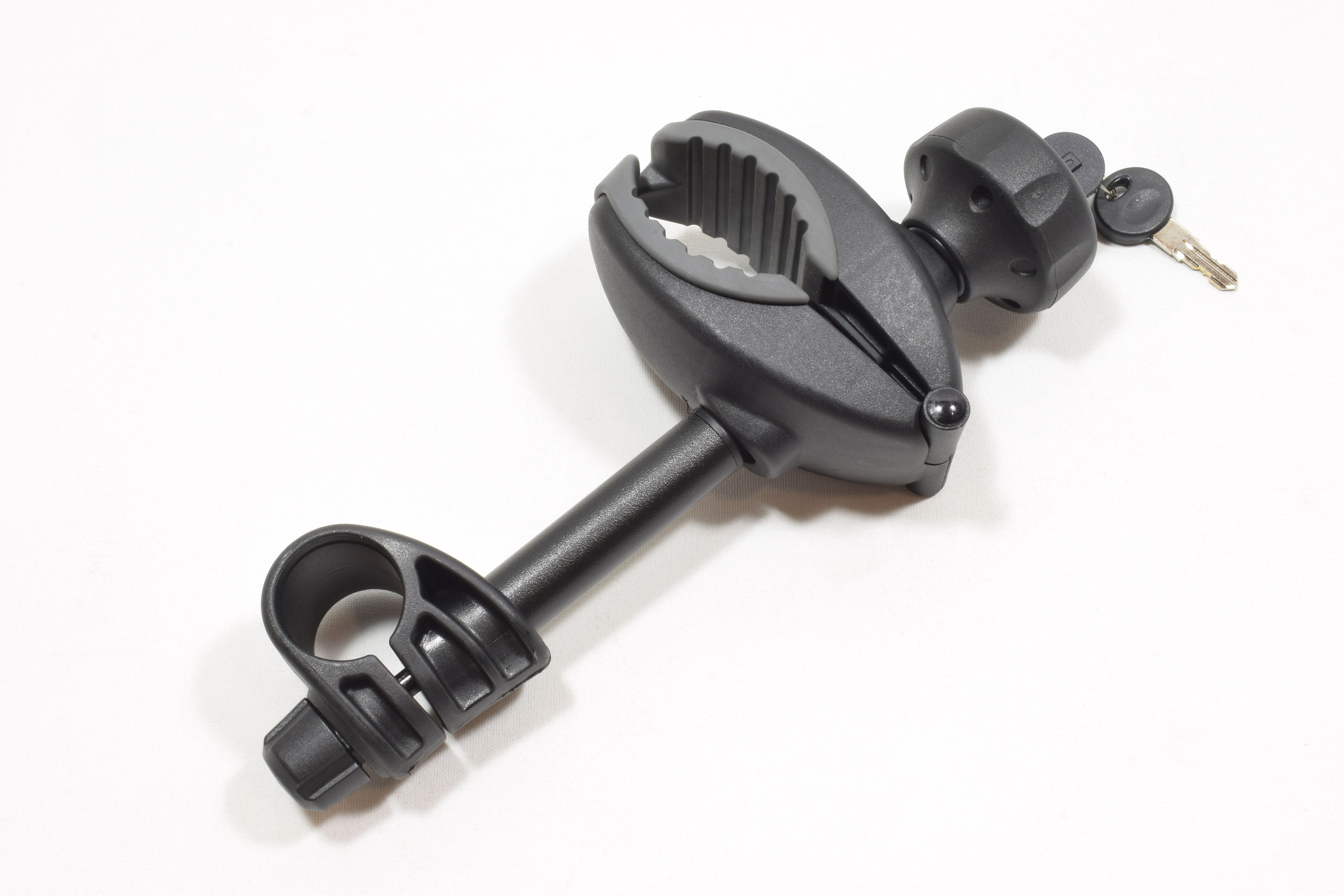Hapro Haltearm mittel M8 grau, Schlossnummer K006
