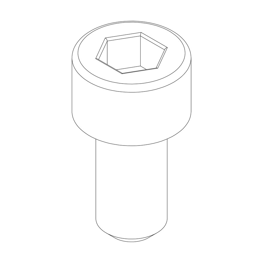 Thule Screw MC6S M6x12 / Schraube MC6S M6x12 - Thule Rapid System 751